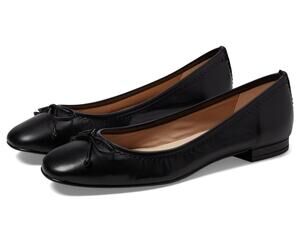 FRENCH SOLE JASMINE - FLATS FOR WOMEN  - LEATHER LINING - BLACK 9 M